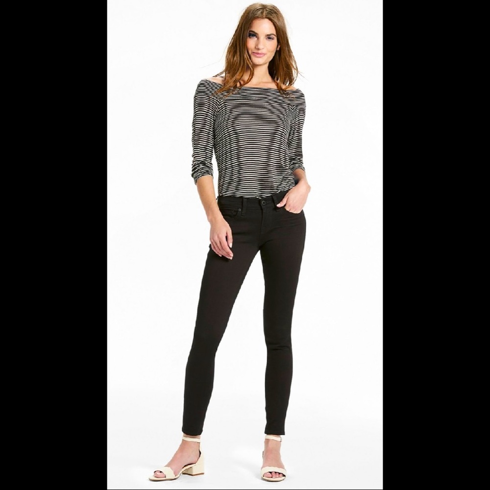 Lucky Brand Charlie Black Skinny Jean